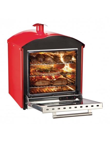 King Edward Bake King Solo Oven Red BKS-RED