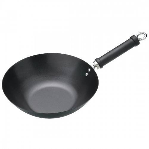 Non-Stick Flat Base Wok 12in