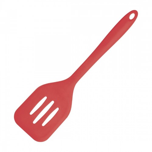 Silicone Flexible Slotted Turner Red 31cm