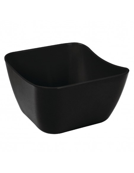 Kristallon Curve Crock 1/6GN Black