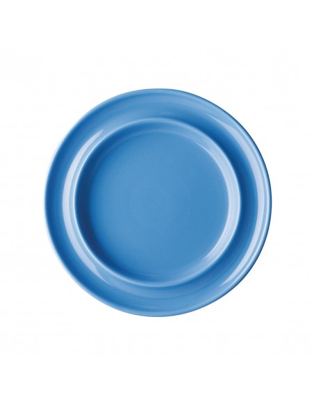 Kristallon Heritage Raised Rim Plates Blue 205mm