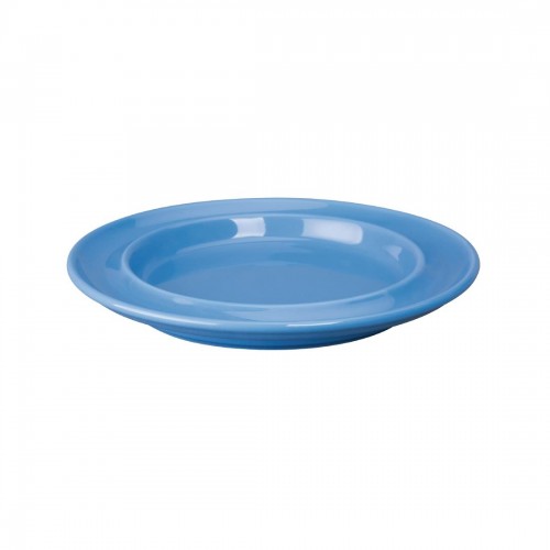 Kristallon Heritage Raised Rim Plates Blue 205mm
