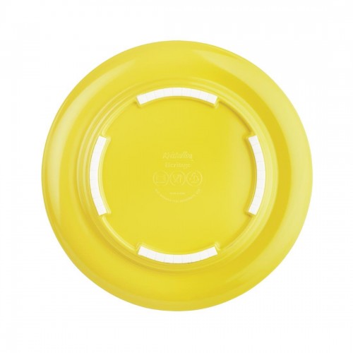 Kristallon Heritage Raised Rim Plates Yellow 205mm
