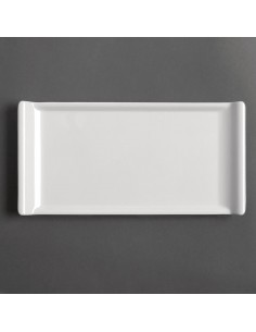Kristallon Melamine Platter White 300 x 150mm