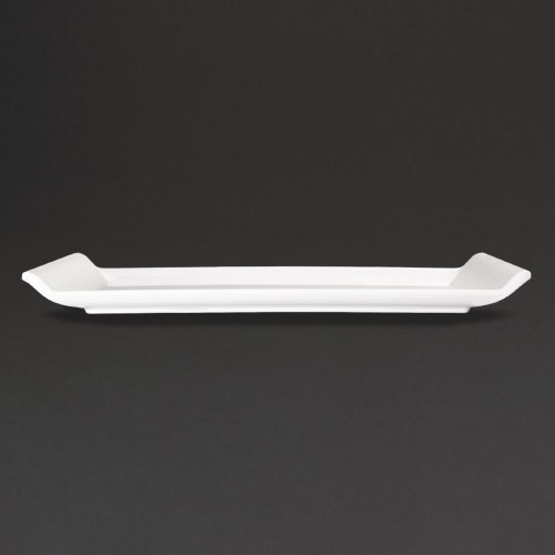 Kristallon Melamine Platter White 300 x 150mm