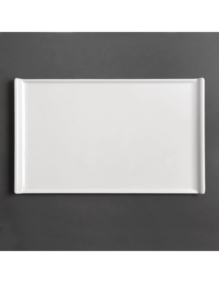 Kristallon Melamine Platter White 300 x 250mm