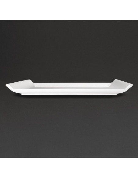Kristallon Melamine Platter White 300 x 250mm