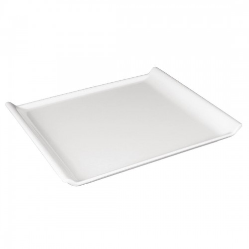 Kristallon Melamine Platter White 300 x 250mm