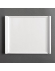 Kristallon Melamine Platter White 530 x 330mm