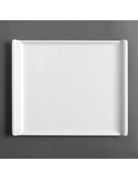 Kristallon Melamine Platter White 530 x 330mm