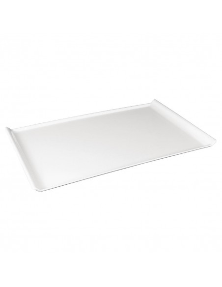 Kristallon Melamine Platter White 530 x 330mm