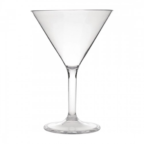 Kristallon Polycarbonate Martini Glasses 300ml