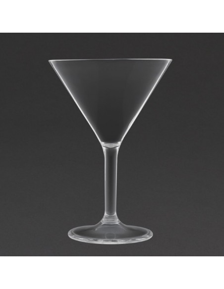 Kristallon Polycarbonate Martini Glasses 300ml
