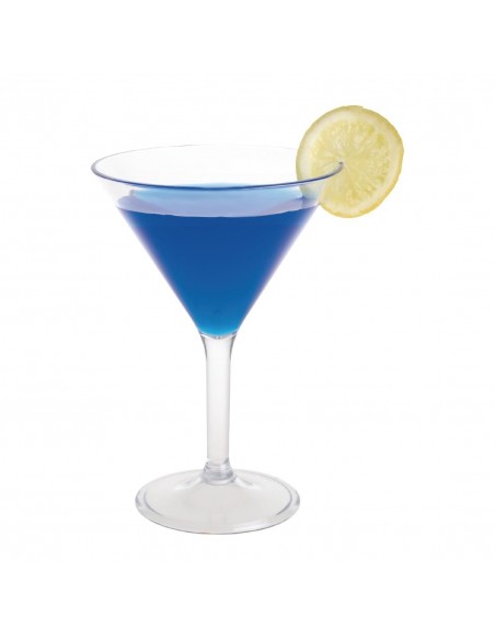 Kristallon Polycarbonate Martini Glasses 300ml