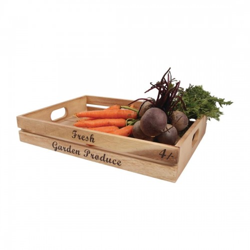 Large Rustic Fruit and Veg Crate