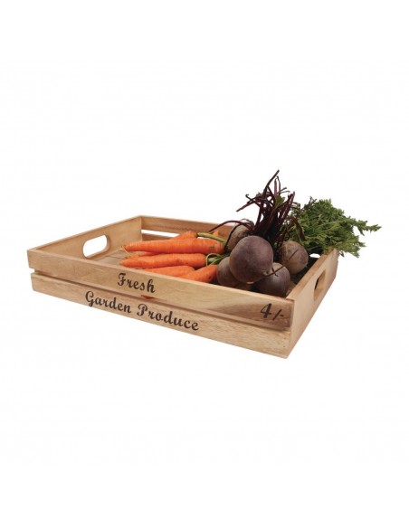 Large Rustic Fruit and Veg Crate