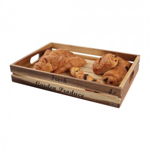 Large Rustic Fruit and Veg Crate