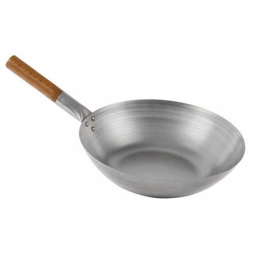 Flat Bottom Wok 12in