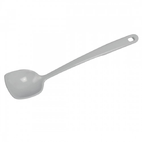 Long White Serving Spoon