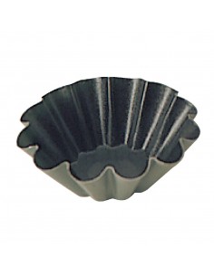 Matfer Non-Stick Mini Brioche Moulds 7.5cm