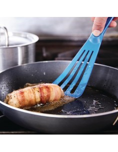 Matfer Pelton Exoglass Spatula 12" Blue 2
