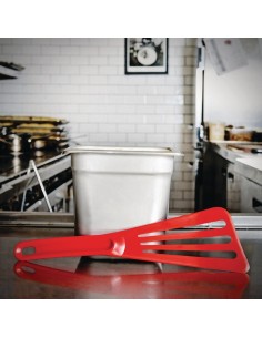 Matfer Pelton Exoglass Spatula 12" Red 2