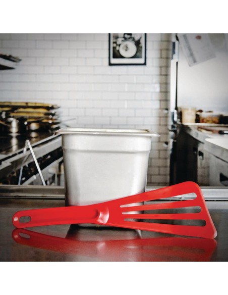 Matfer Pelton Exoglass Spatula 12" Red