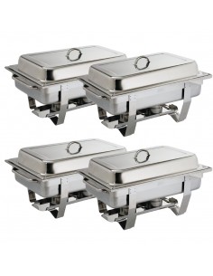 Milan Chafing Set Four Pack