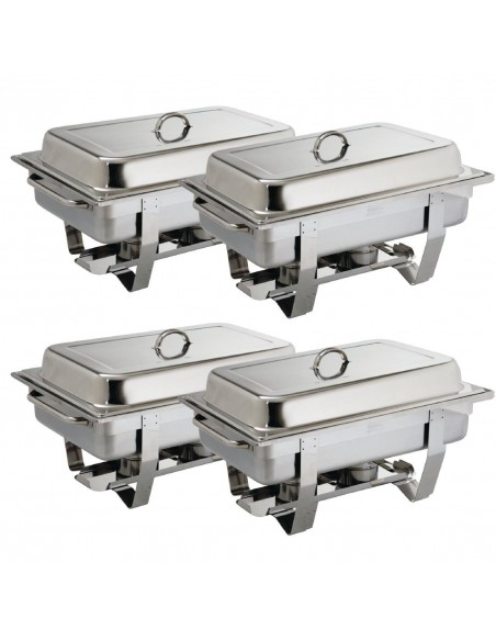 Milan Chafing Set Four Pack