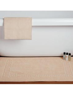 Mitre Essentials Nova Bath Mat Beige 2