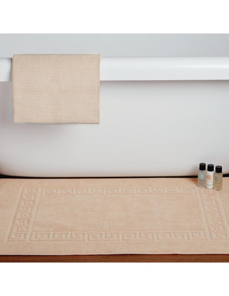 Mitre Essentials Nova Bath Mat Beige