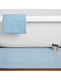 Mitre Essentials Nova Bath Mat Blue 2