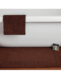 Mitre Essentials Nova Bath Mat Chocolate 2