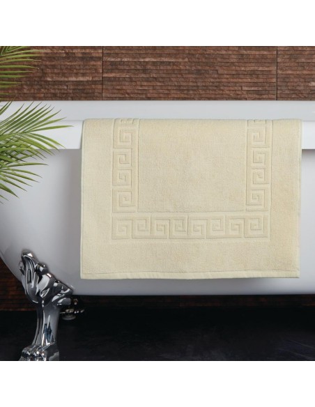 Mitre Essentials Nova Bath Mat Cream
