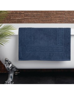 Mitre Essentials Nova Bath Mat Navy