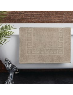 Mitre Essentials Nova Bath Mat Sand