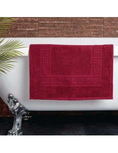 Mitre Essentials Nova Bath Mat Wine