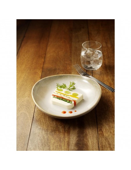 Olympia Birch Taupe Wide Bowls 208mm