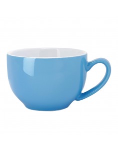 Olympia Cafe Cappuccino Cup Blue 340ml