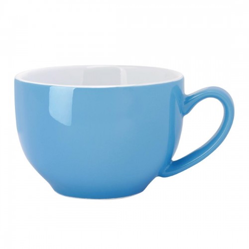 Olympia Cafe Cappuccino Cup Blue 340ml