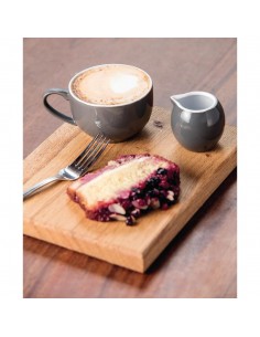 Olympia Cafe Cappuccino Cups Charcoal 340ml 12oz 2