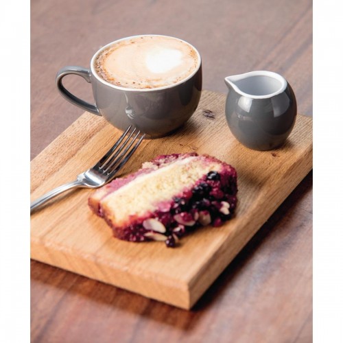 Olympia Cafe Cappuccino Cups Charcoal 340ml 12oz