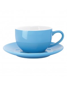 Olympia Cafe Coffee Cup Blue 228ml 2