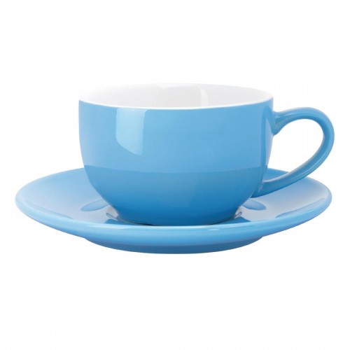 Olympia Cafe Coffee Cup Blue 228ml