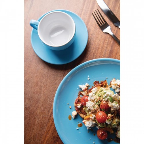 Olympia Cafe Coffee Cup Blue 228ml