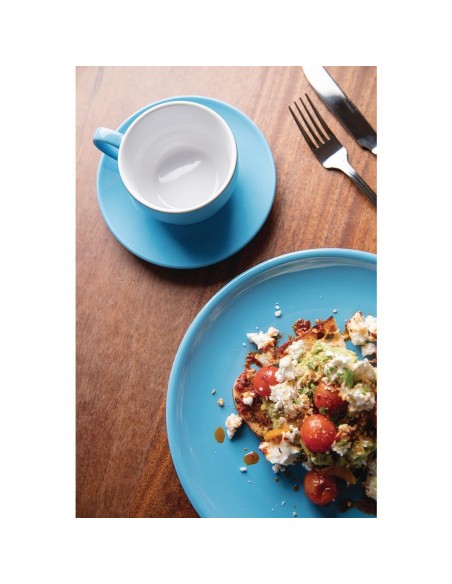 Olympia Cafe Coffee Cup Blue 228ml