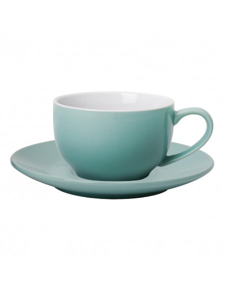 Olympia Cafe Coffee Cups Aqua 228ml 8oz