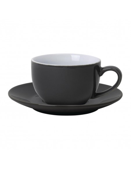 Olympia Cafe Coffee Cups Charcoal 228ml 8oz