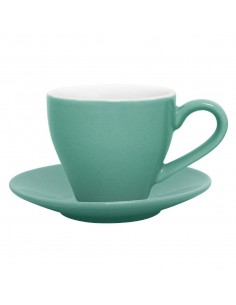 Olympia Cafe Espresso Cups Aqua 100ml 3.5oz 2