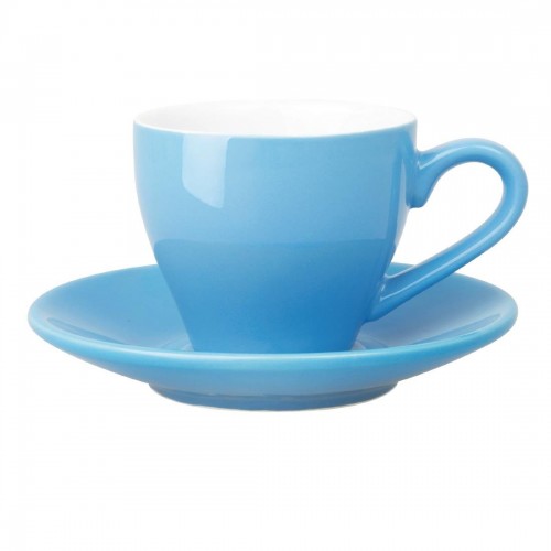 Olympia Cafe Espresso Cups Blue 100ml